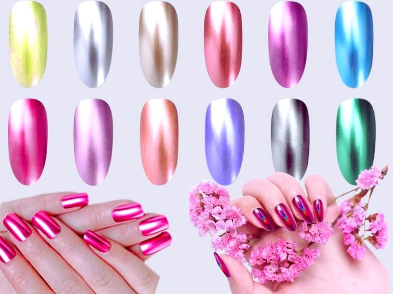 are metallic nails in style 