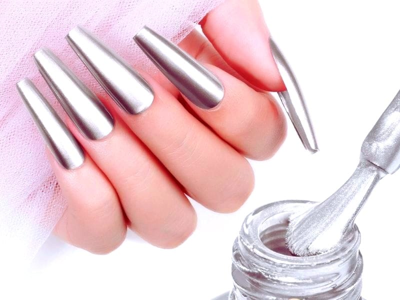 how do you remove metallic nail polish