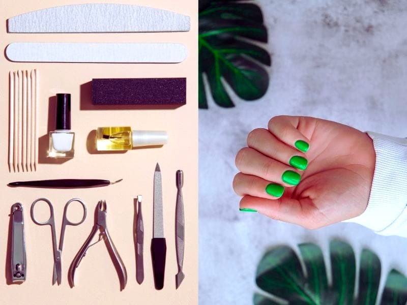 Are dark green nails trendy