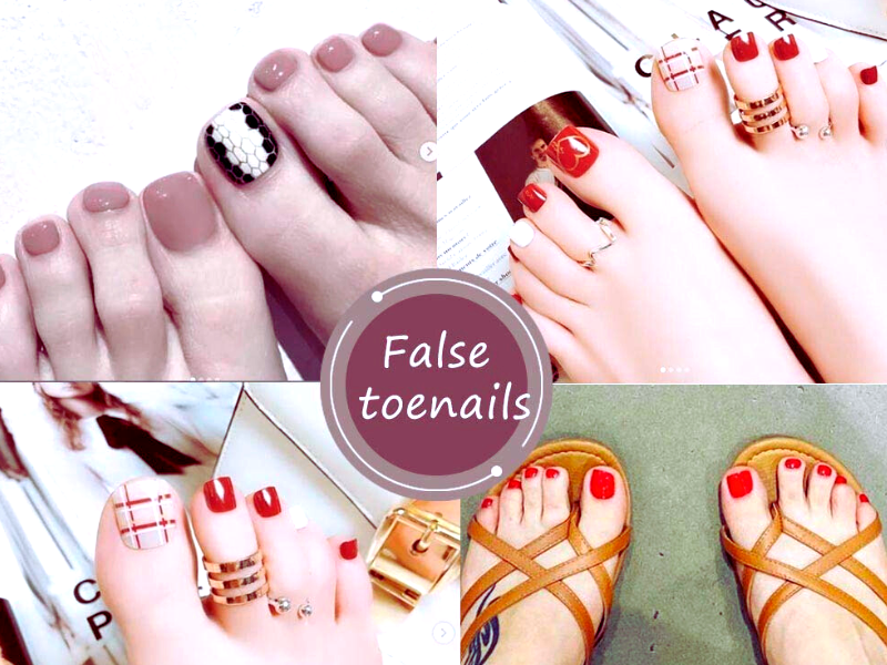 Can you use press on nails for toenails