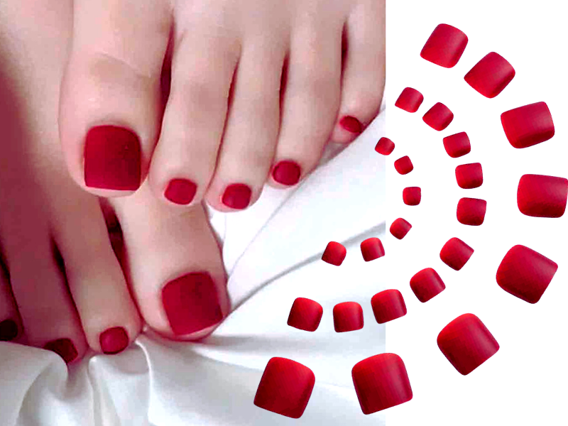 Can you use press on nails for toenails