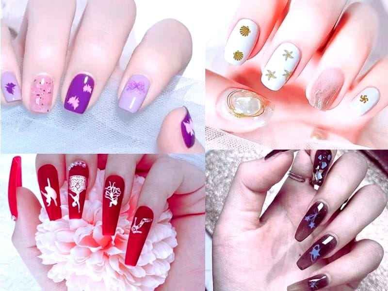 How do you nail stamping plates