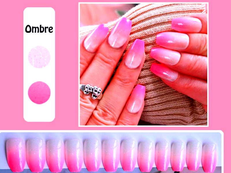 How long do ombre acrylic nails last