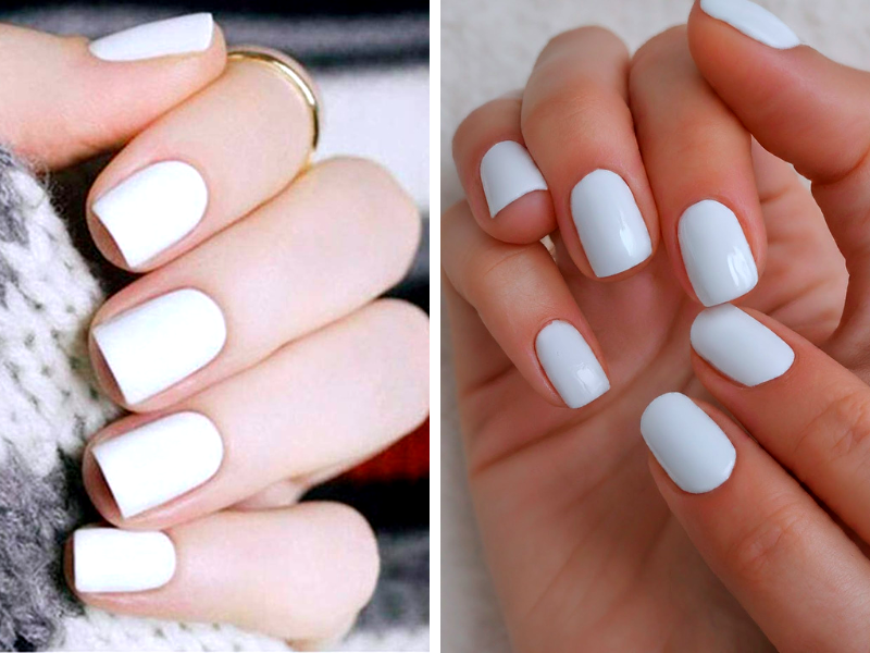 Is white a good color for short nails