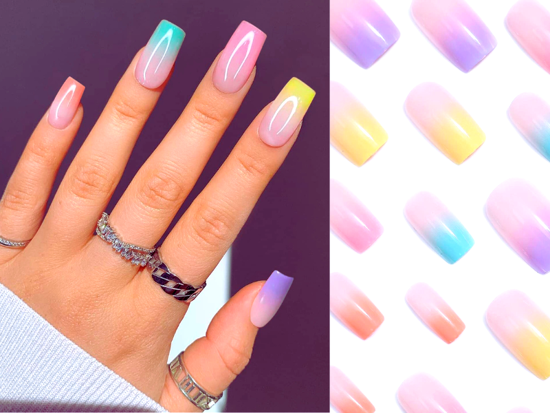 What are the best colors for ombre nails