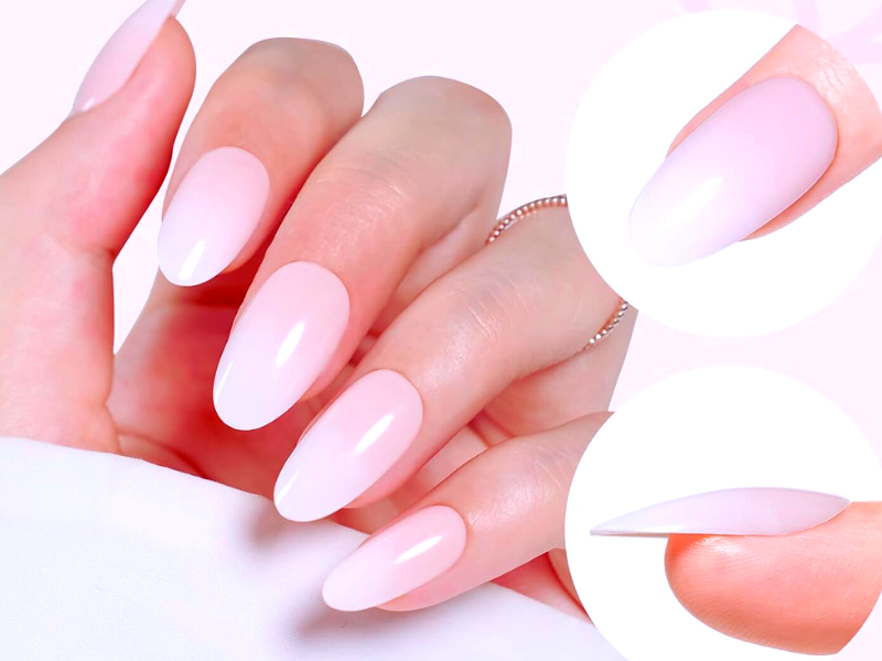What is a oval nail shape