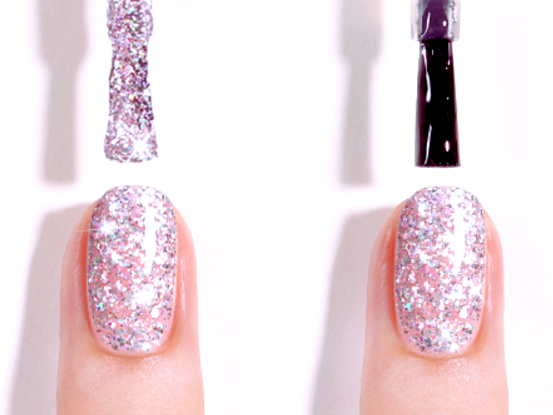 How can I make my glitter nail polish last longer?