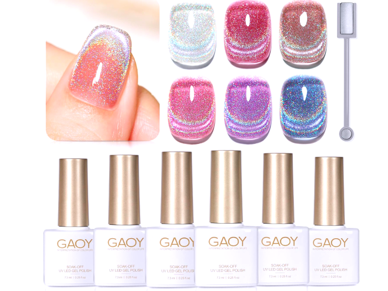 What is holographic nail polish