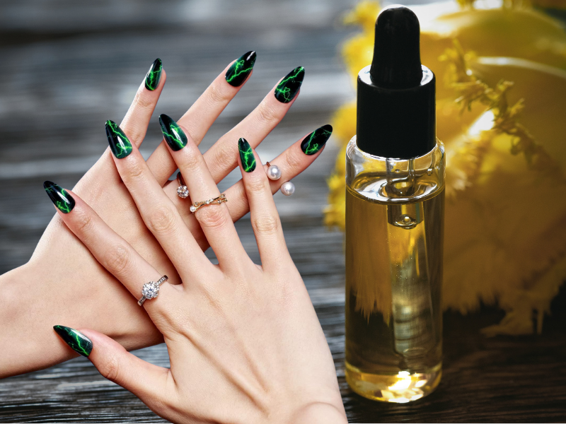 Can I file or shape my green press-on nails