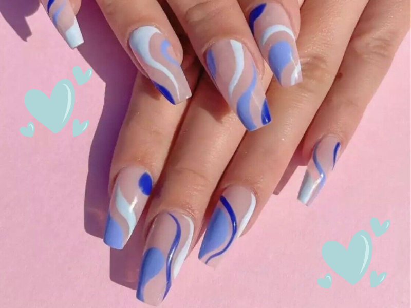 What Colors Go Well with Light Blue Nail Polish