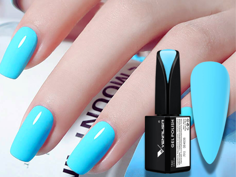 What Colors Go Well with Light Blue Nail Polish