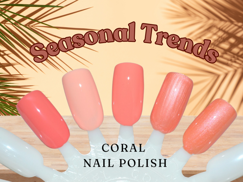 What shades fall under coral nail polish