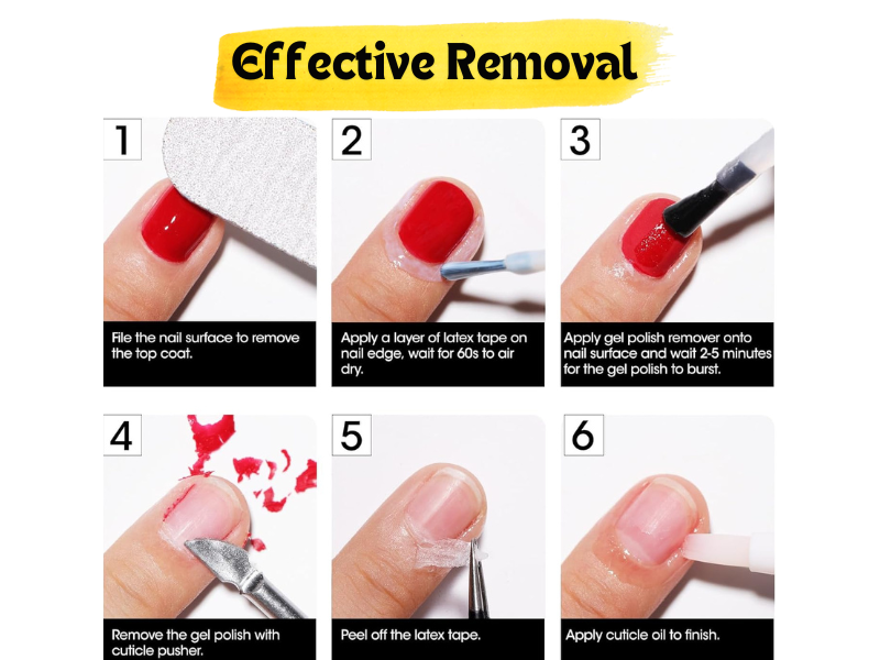 gel nail polish remover