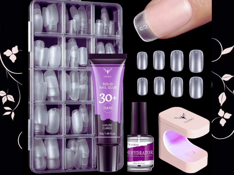 squoval acrylic nails