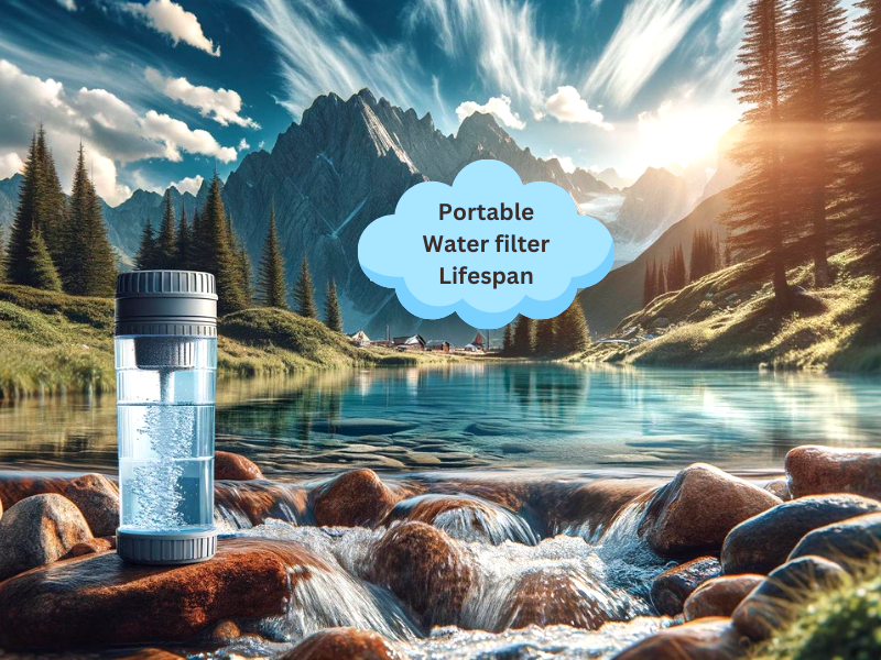 portable water filter lifespan