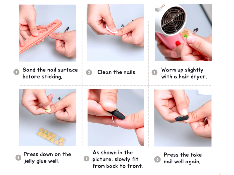 press on nail stickers