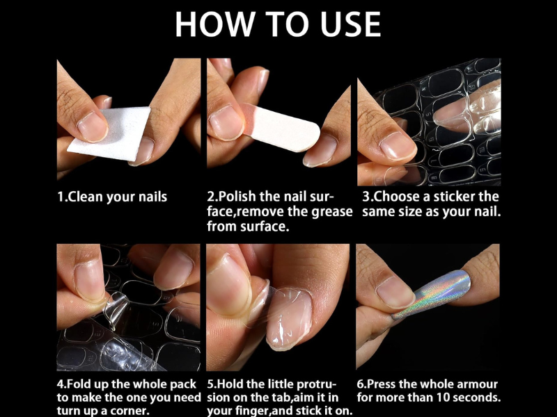 press on nail stickers