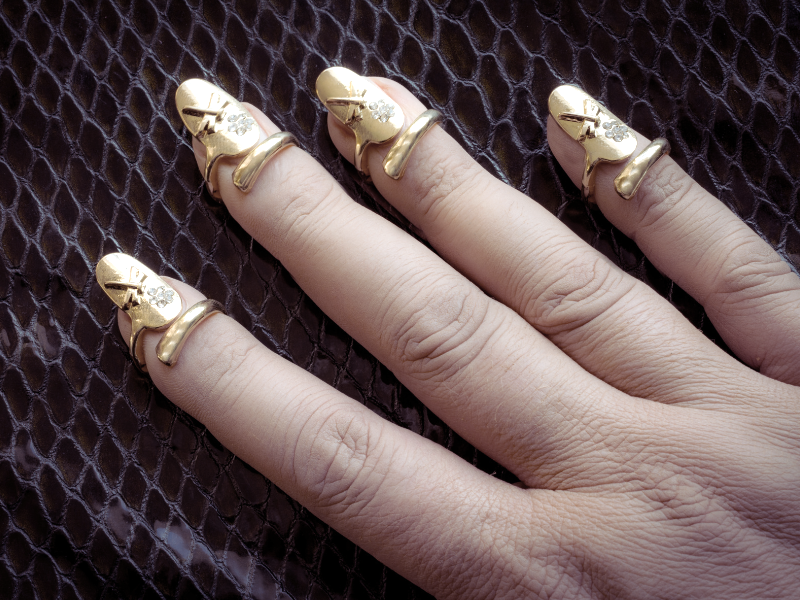 history of nail rings