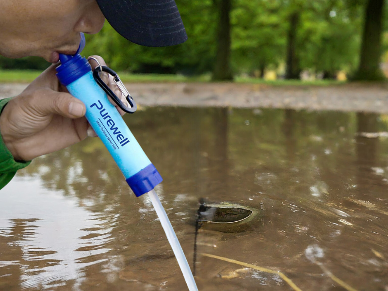 water filter straw