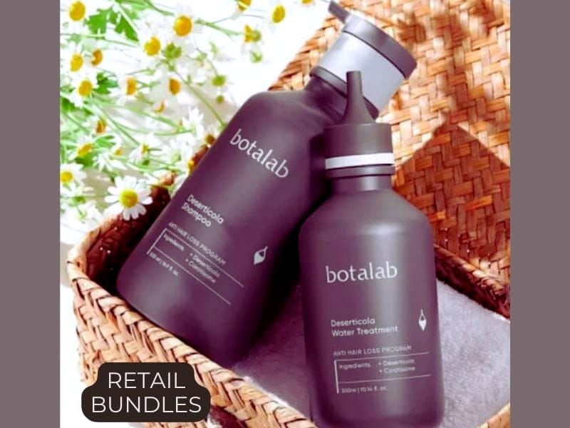 Premium Botalab retail bundle showcasing the best vegan hair care for healthy, eco-friendly hair solutions.