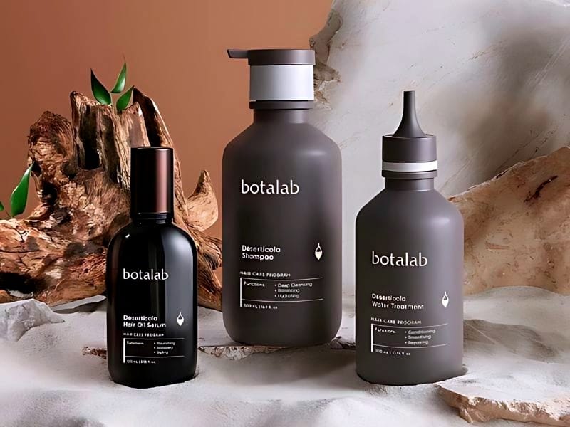 Premium Botalab vegan hair care with serum nourishes scalp, strengthens strands, and enhances natural shine effectively.