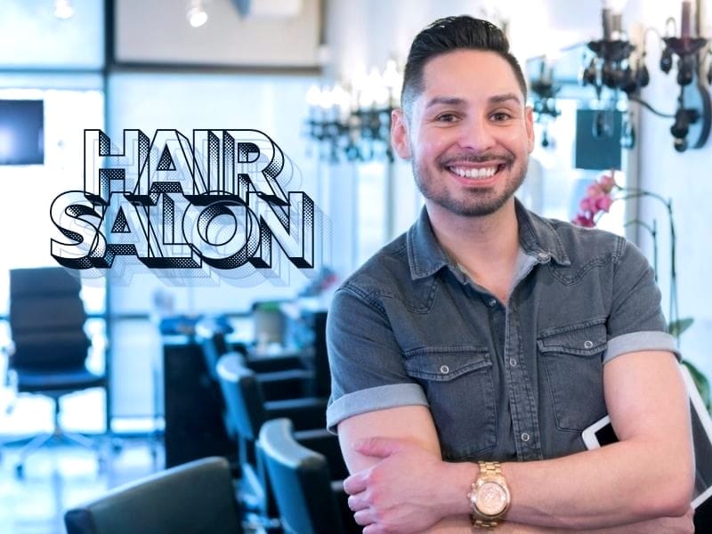 Modern Hair Salon—Crafting Confident Looks for Men!