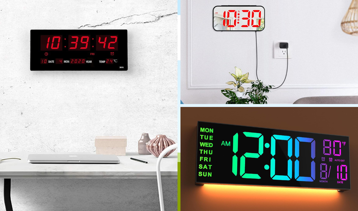 Time to Get Ticking: Our Top Review of a Wall-Mounted Digital Clock