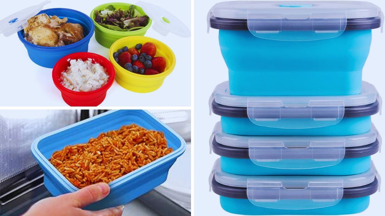 Collapsible Food Storage Containers