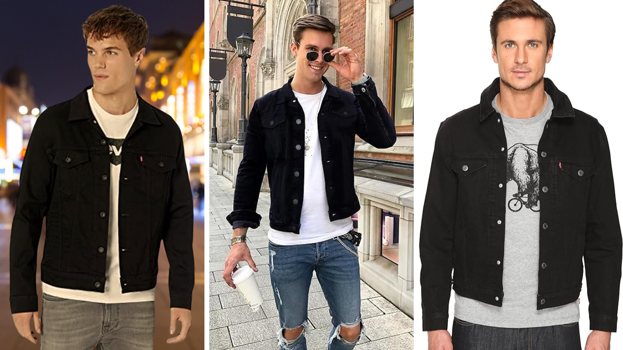 Essential Style Manual for Men's Black Denim Jackets: Tips, Trends, and Pairings