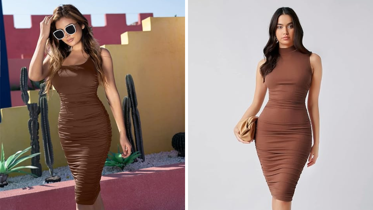 Versatile Elegance: Mastering the Art of Styling Brown Bodycon Dresses