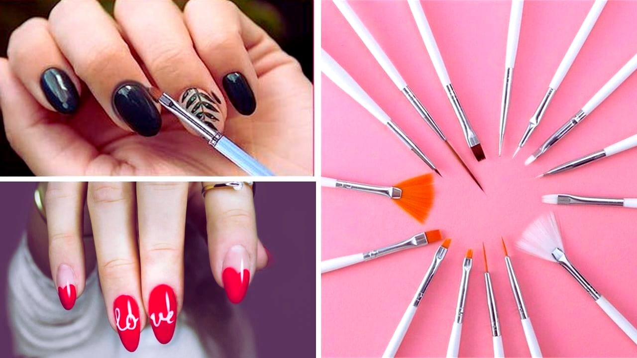 nail art brushes