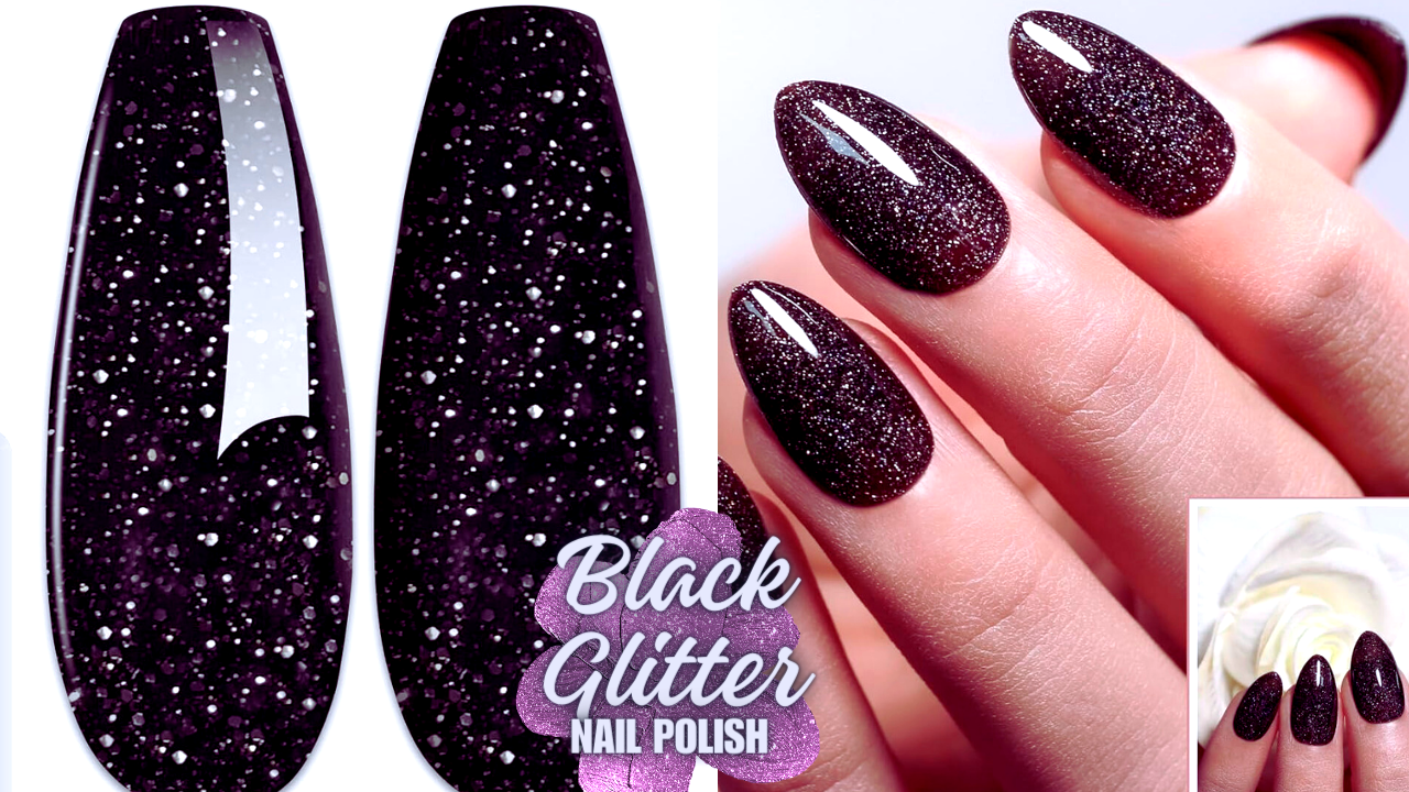 Is it good to wear black glitter nail polish