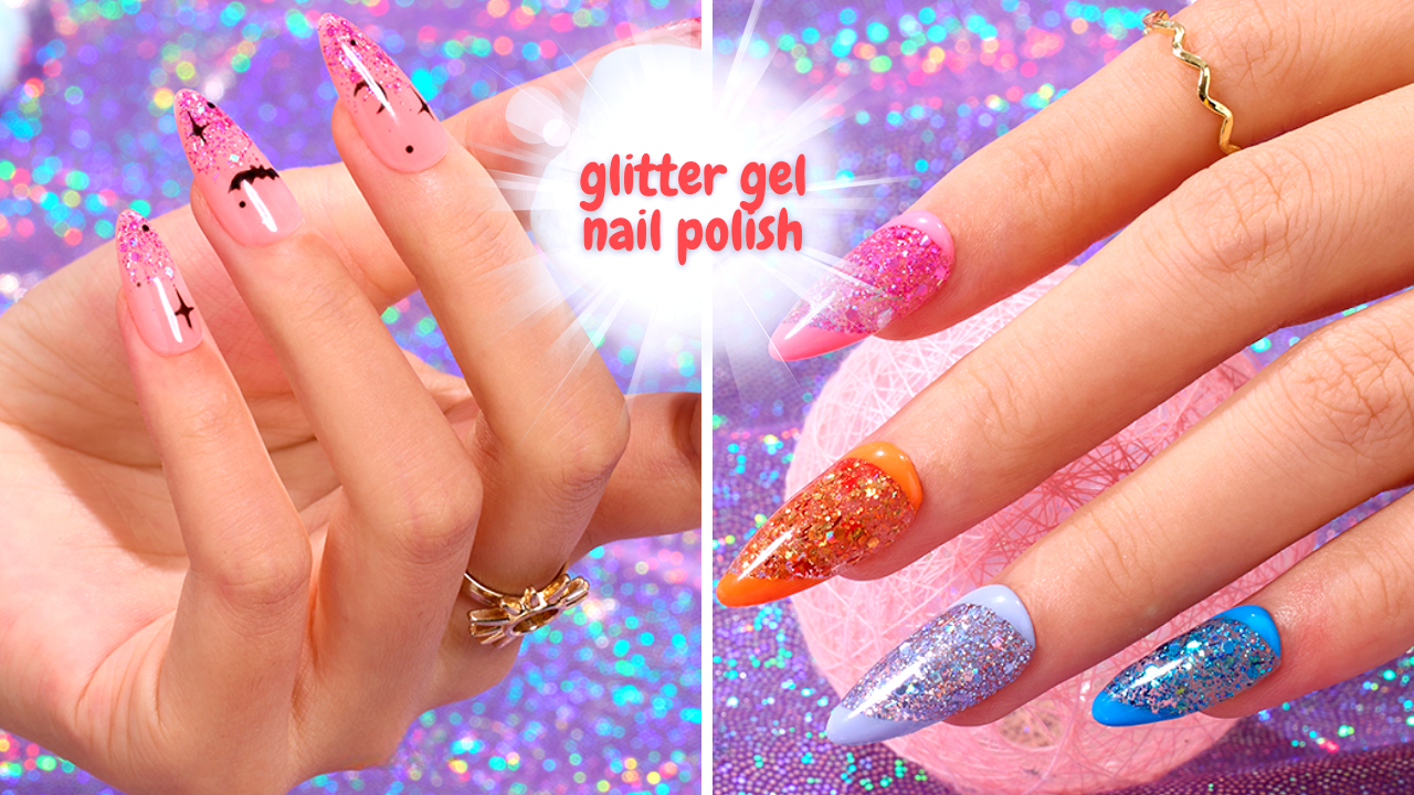 How many coats of glitter nail polish should I apply