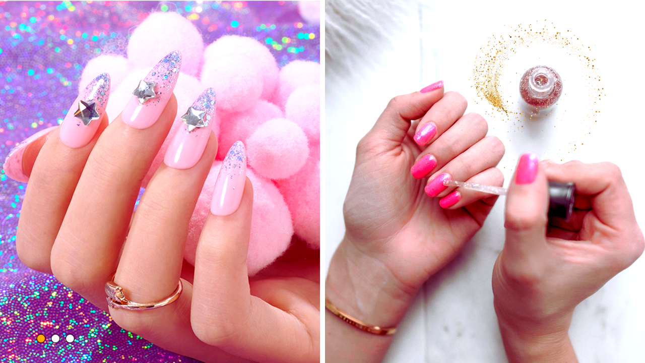 what is glitter gel for nails