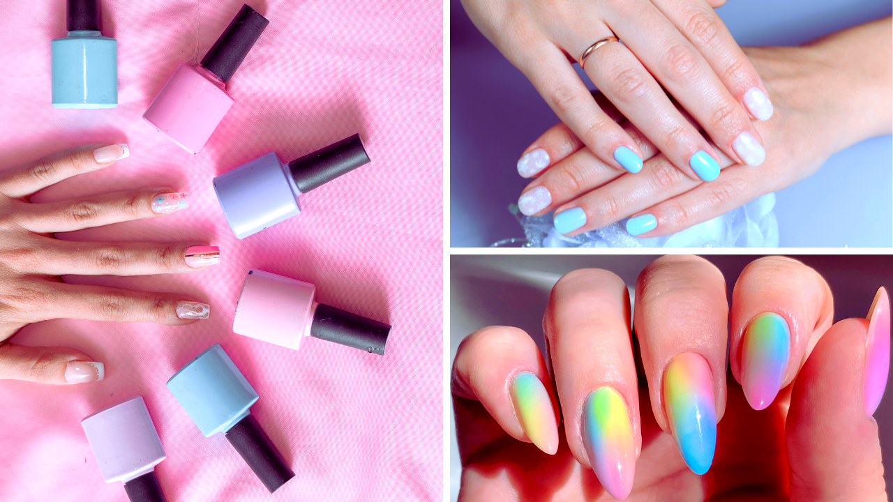 pastel nail polish
