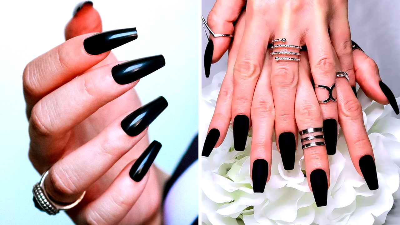 What are black coffin nails good for