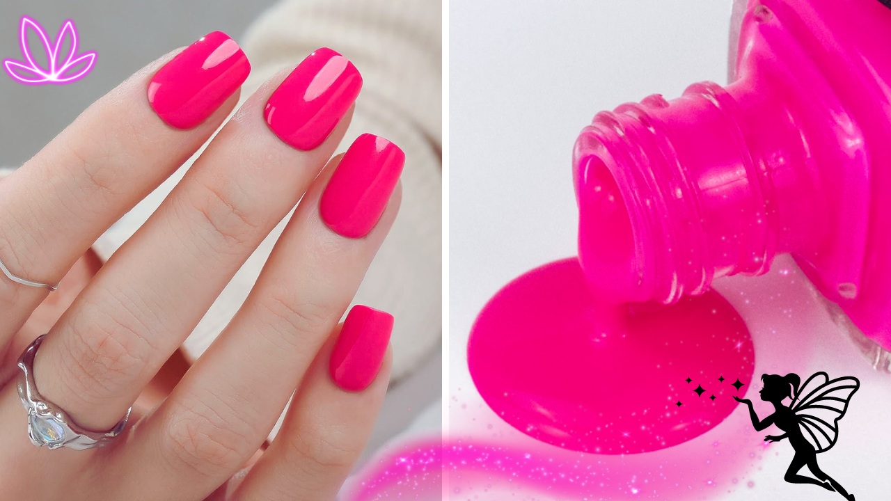 Can hot pink nail polish be worn year-round