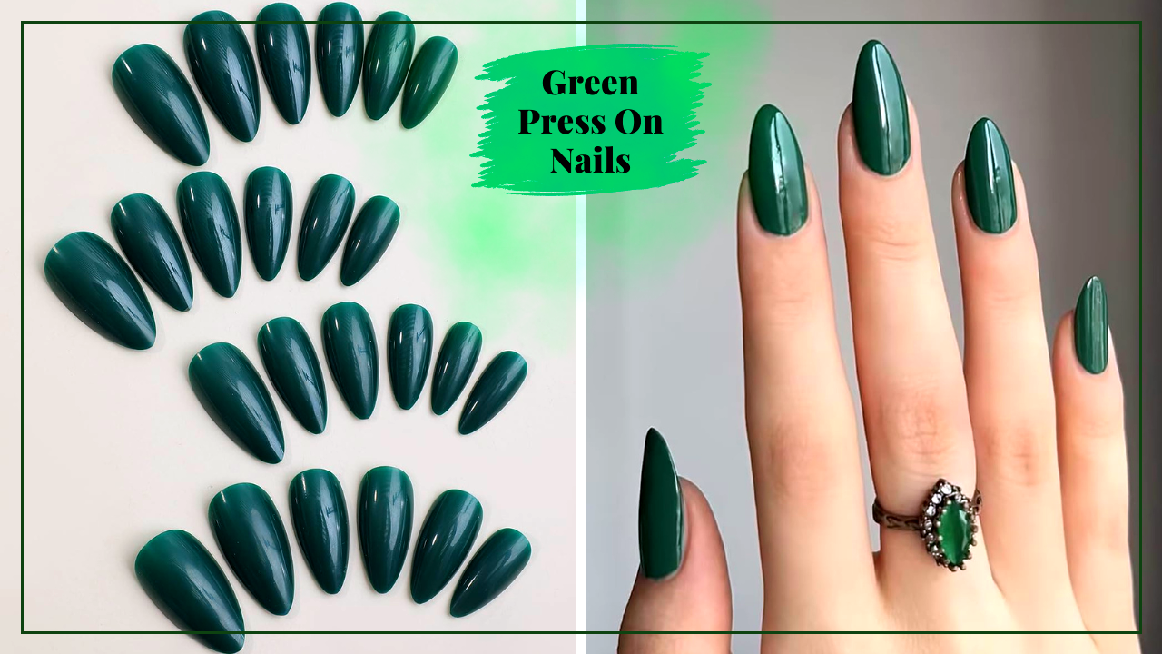 Can I file or shape my green press-on nails