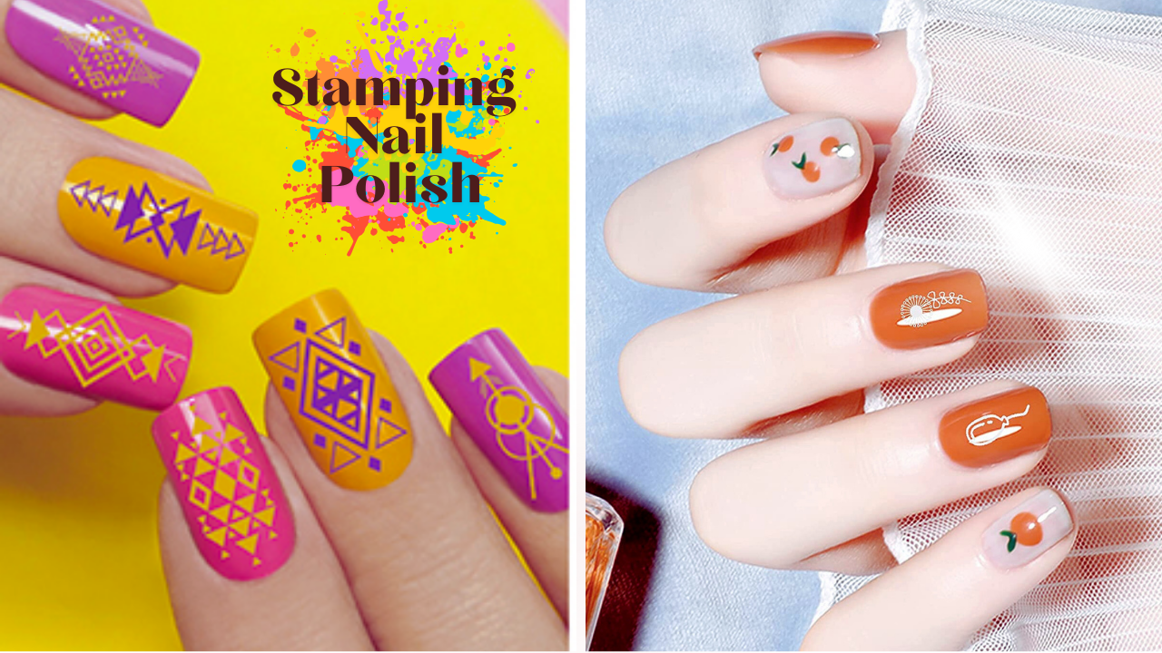 stamping nail polish
