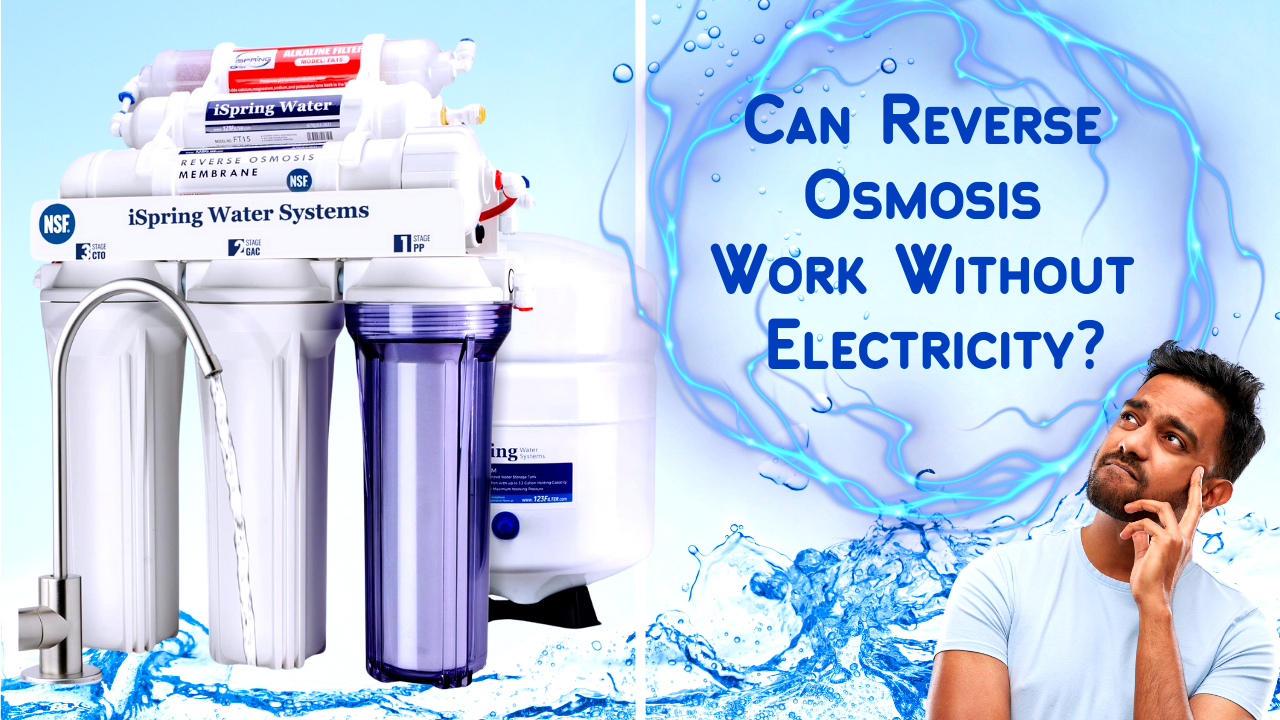 Reverse osmosis water filter system 