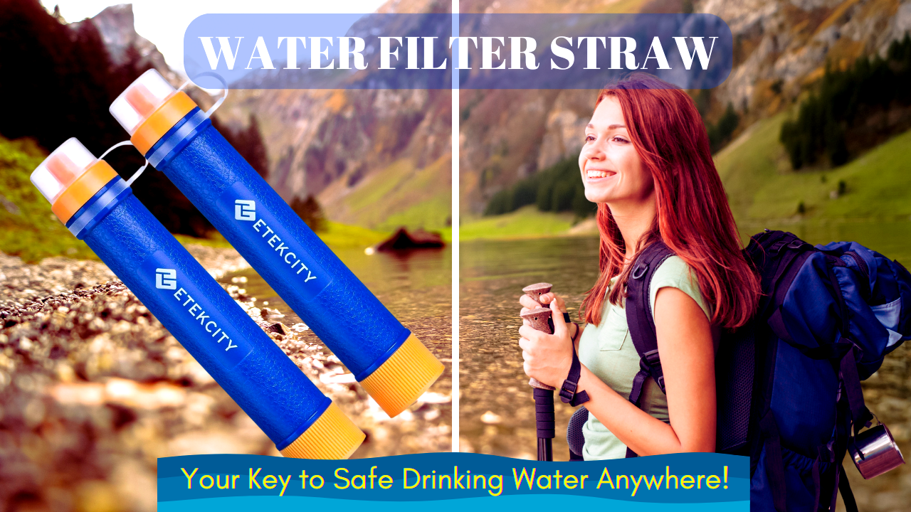 The Ultimate Water Filter Straw: Your Key to Safe Drinking Water Anywhere!