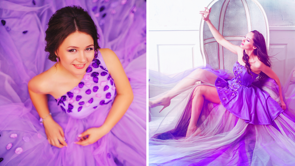 Step Into the Spotlight: Glamorous Purple Party Dresses for Your Next Big Event