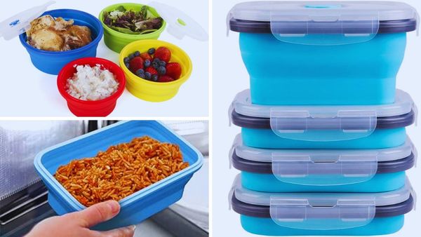 Say Goodbye to Clutter: The Top Collapsible Food Storage Containers Can Save You Space!
