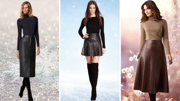From Day to Night: Versatile Winter Leather Skirt Outfits for Every Occasion