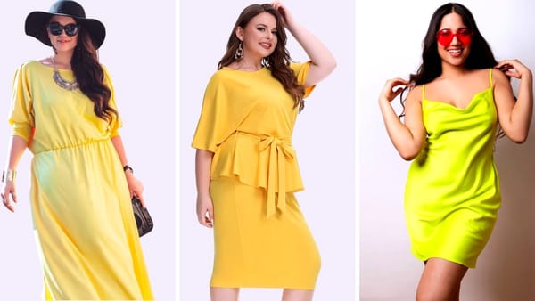 Festive and Fabulous: Discover the Perfect Plus Size Yellow Dress for Holiday Celebrations