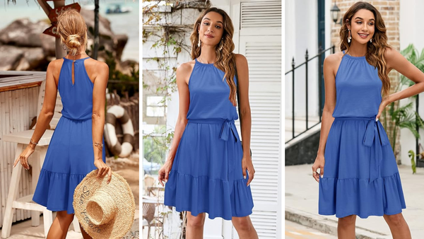 Elevate Your Style: Top 5 Blue Halter Dresses for Any Occasion