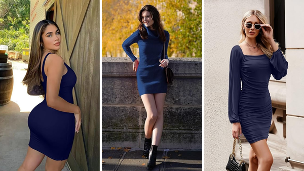 Blue Elegance: Mastering the Art of the Blue Bodycon Mini Dress