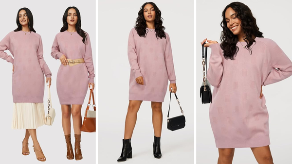 Rockin' Out in Style: Our Top 5 Picks for the Perfect Pink Sweater Dress!