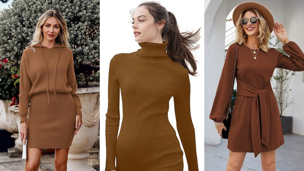 A Brown Sweater Dress For Every Occasion: 5 Reviews to Discover Your Perfect Match!