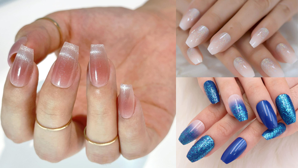 Top 5 Glitter Coffin Nails for a Shimmering Look